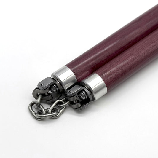 Purpleheart Nunchaku